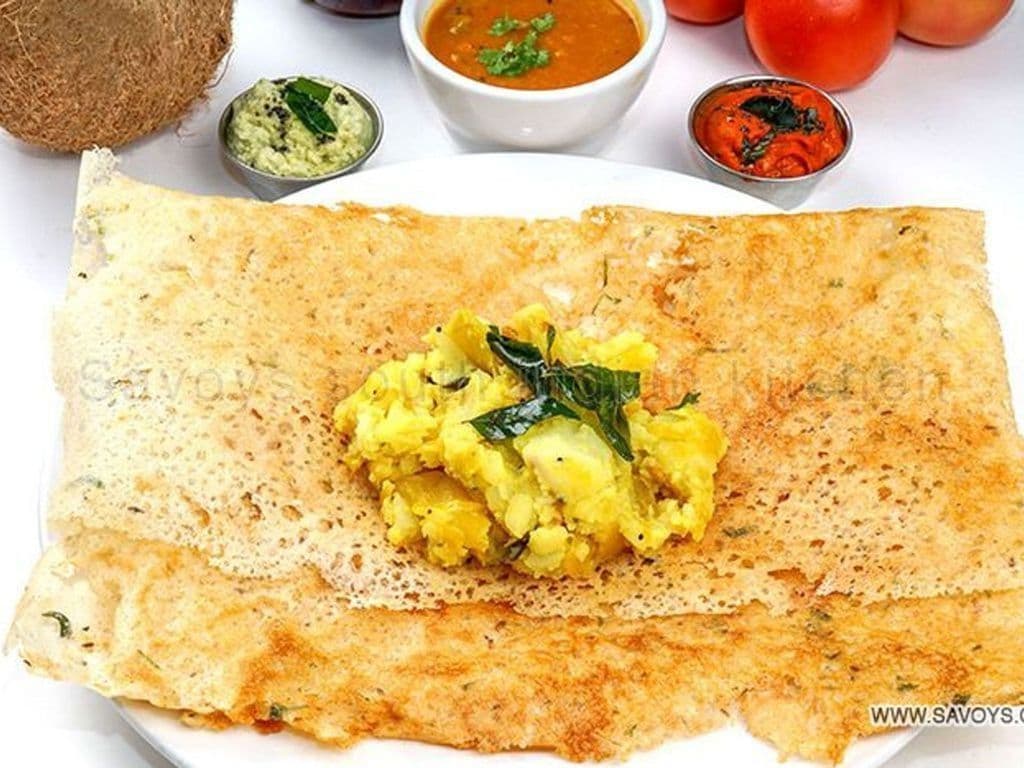 Rawa Masala Dosa