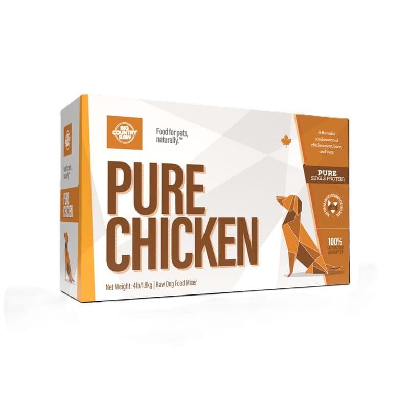 Big Country Raw Pure Chicken Carton - 4 x 1 lb