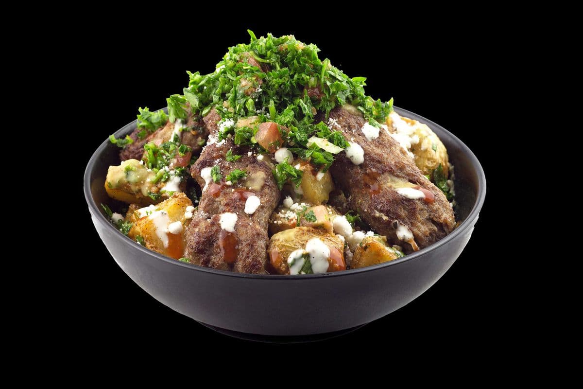 Mixed Kebab Potato Bowl Combo