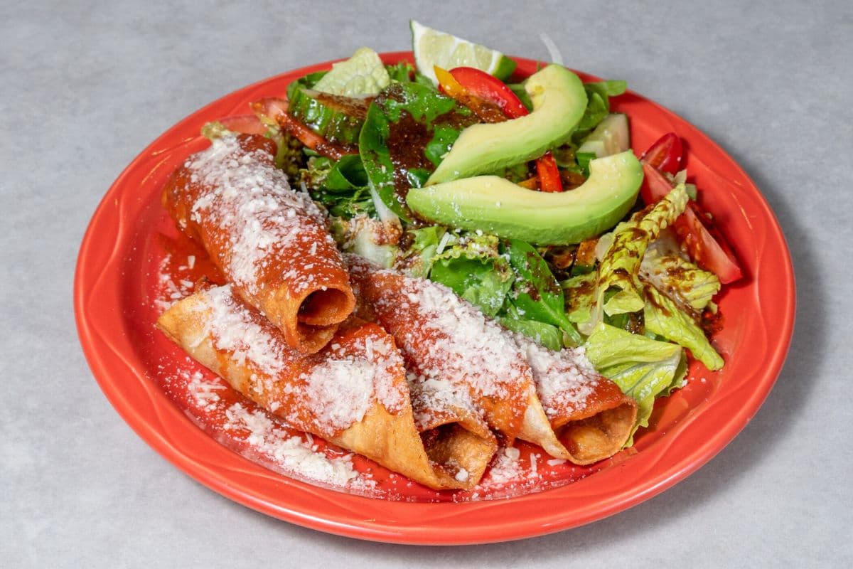 Tacos flautas poulet / Chicken Tacos Flautas