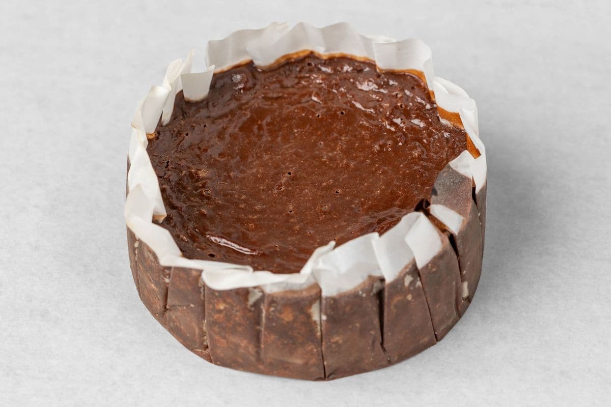 Dark Chocolate 4 inch Basque Cheese Cake