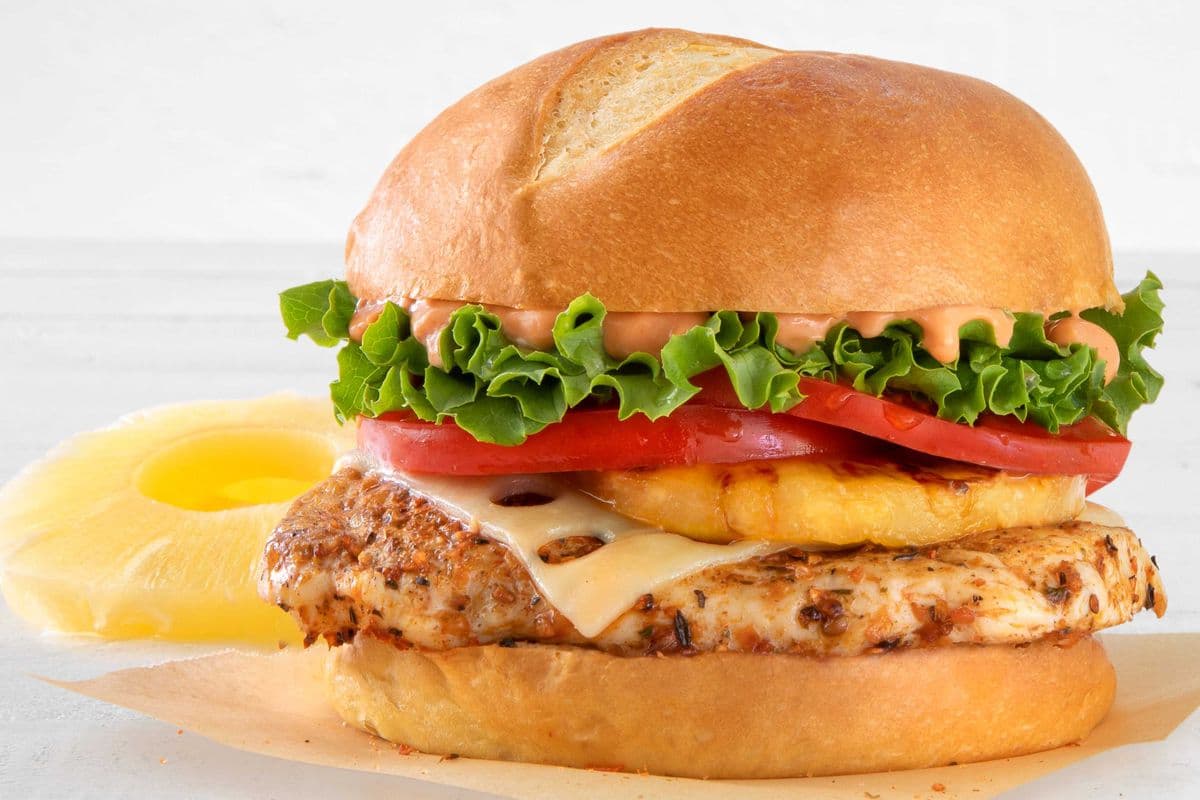 Hawaiian Chicken Burger