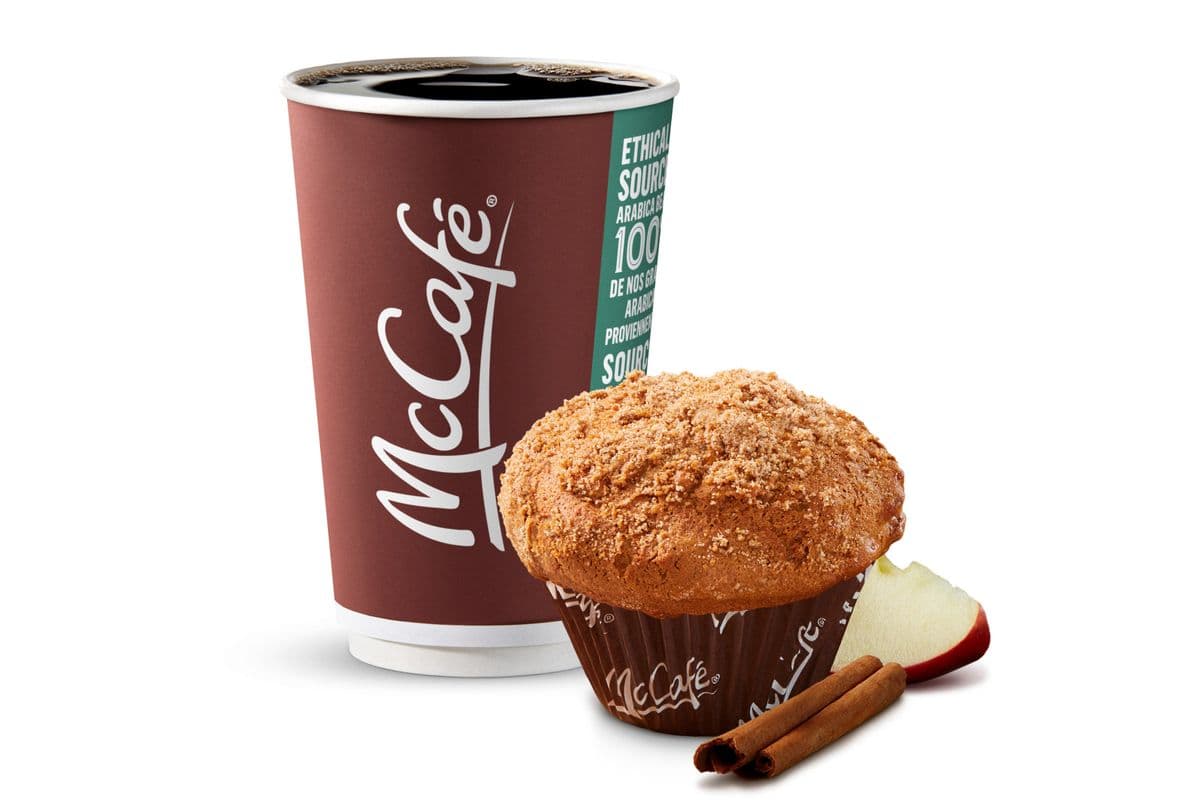 Muffin & Coffee Pairing [360-440 Cals]