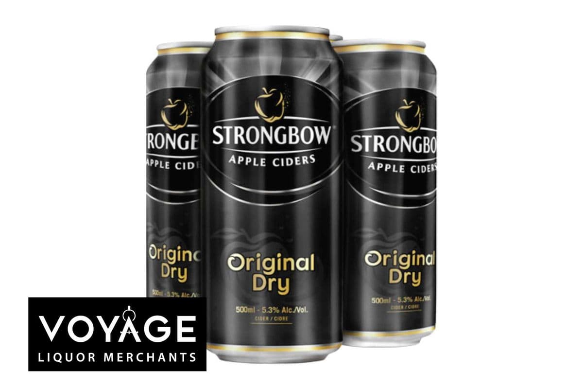 Strongbow Original Apple Cider (4 x 500 ml)