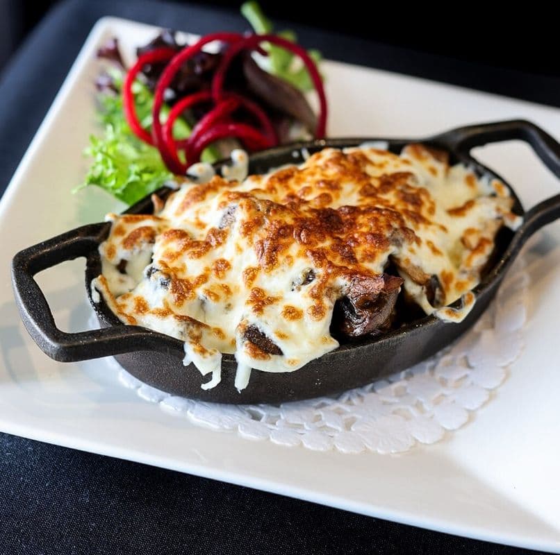 Champignons à l'ail gratinés Sans Gluten