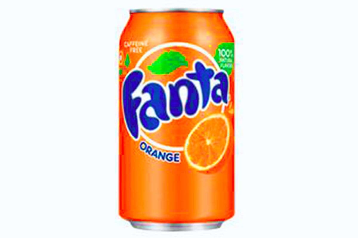 Fanta orange Can