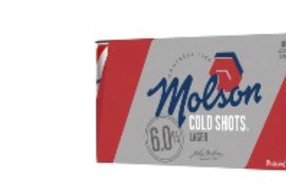 Molson Cold Shots Lager (8 × 222 ML Cans) (1 x 222 ML)