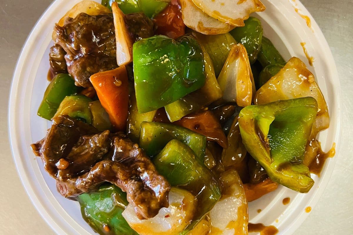 Pepper Steak with Onion 洋葱青椒牛