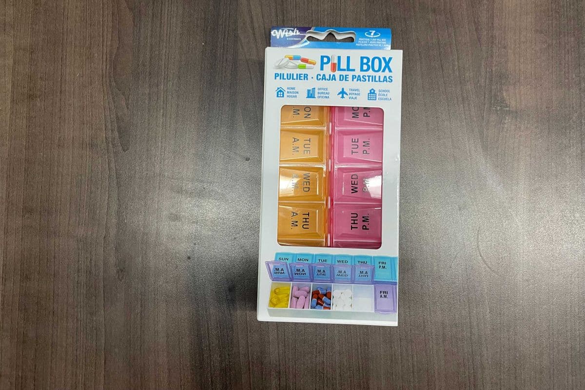 Weekly Pill Organizer