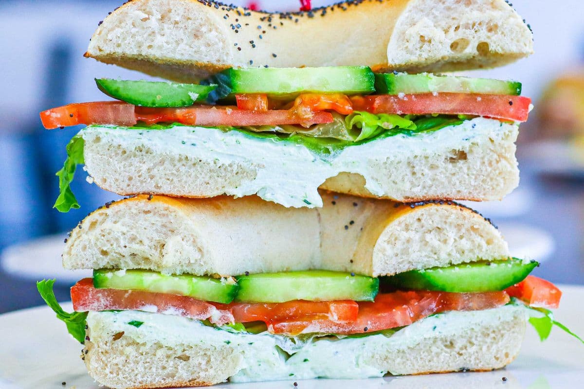 Build Your Cream Cheese Bagel