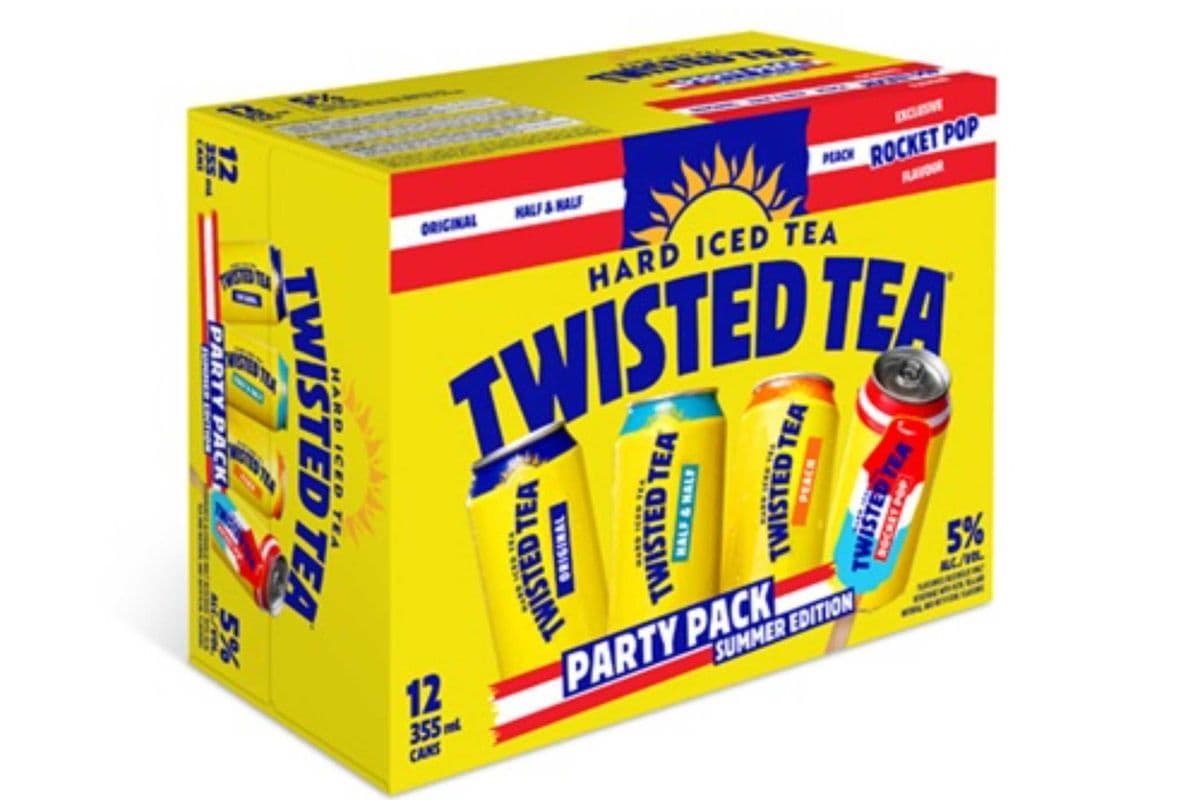 Twisted Tea Rocket Pop Mix (12 x 355 ml Cans)