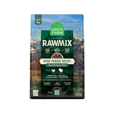 Open Farm RawMix Open Prairie Recipe Grain & Legume Free Dry Dog Food 20 lb
