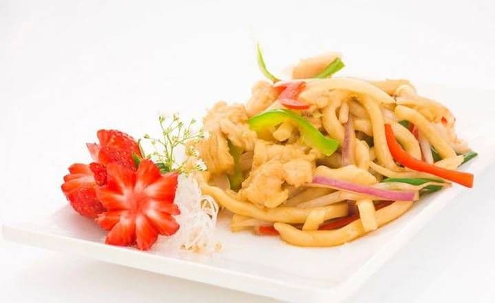 Chicken Fried Udon