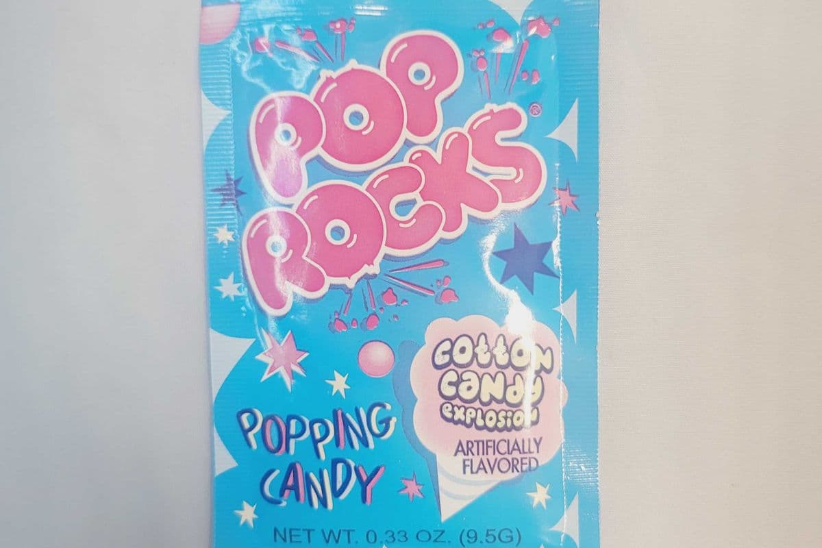 Pop Rocks Cotton Candy Popping Candy (10.5 g)