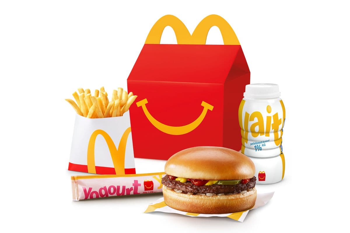 Joyeux festin hamburger - P frites [510-620 Cal]