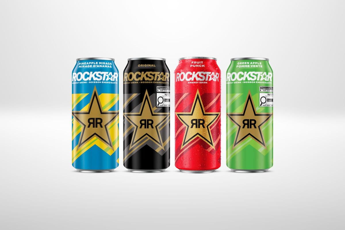 Rockstar Energy Drink (473 ml) - 4 for $8.00