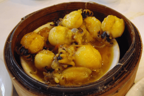 14.Mini squid in Curry Sauce 咖喱墨鱼仔