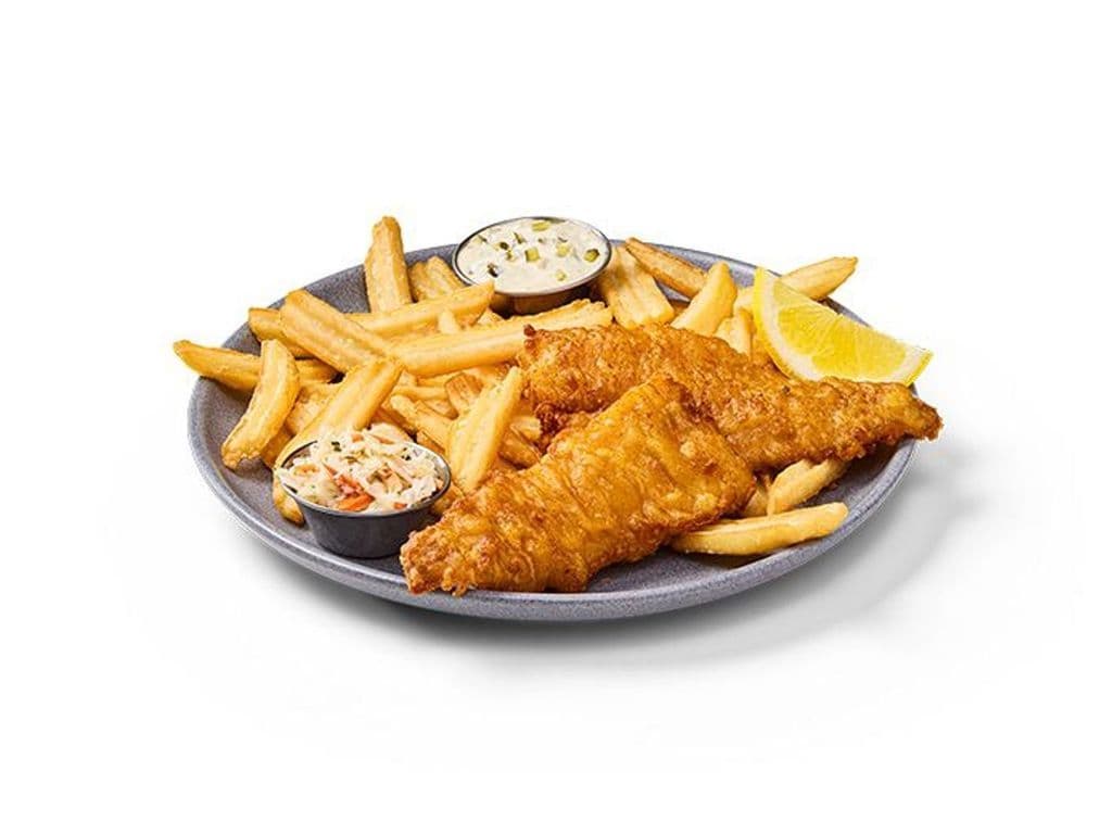 Hand Battered Fish & Chips 