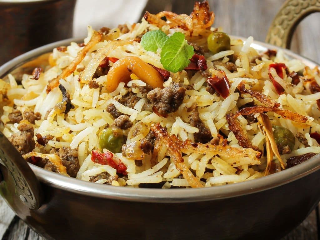 Kheema Biryani