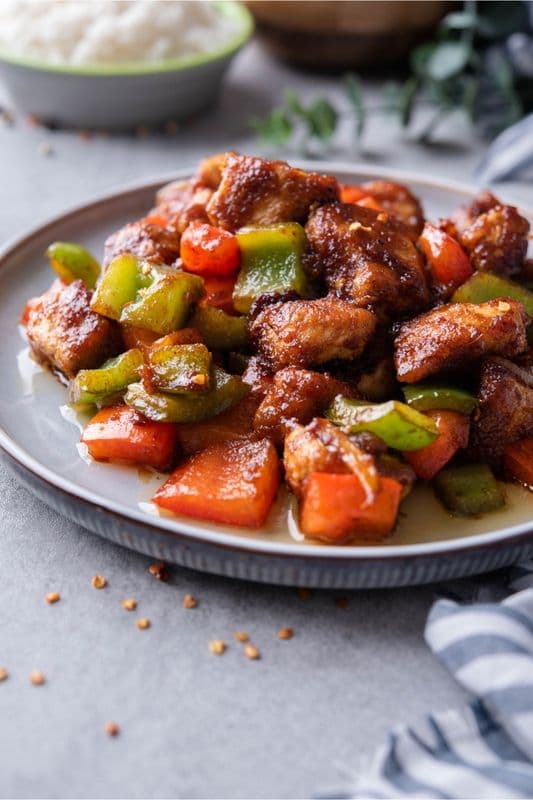 Szechuan Style Spicy Chicken / 四川雞片