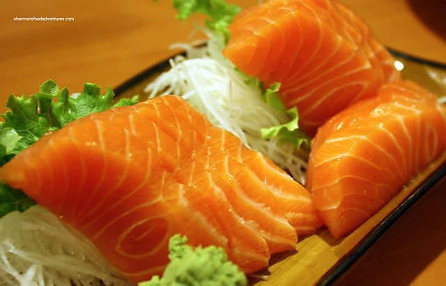 54. Salmon Sashimi (5 pcs)