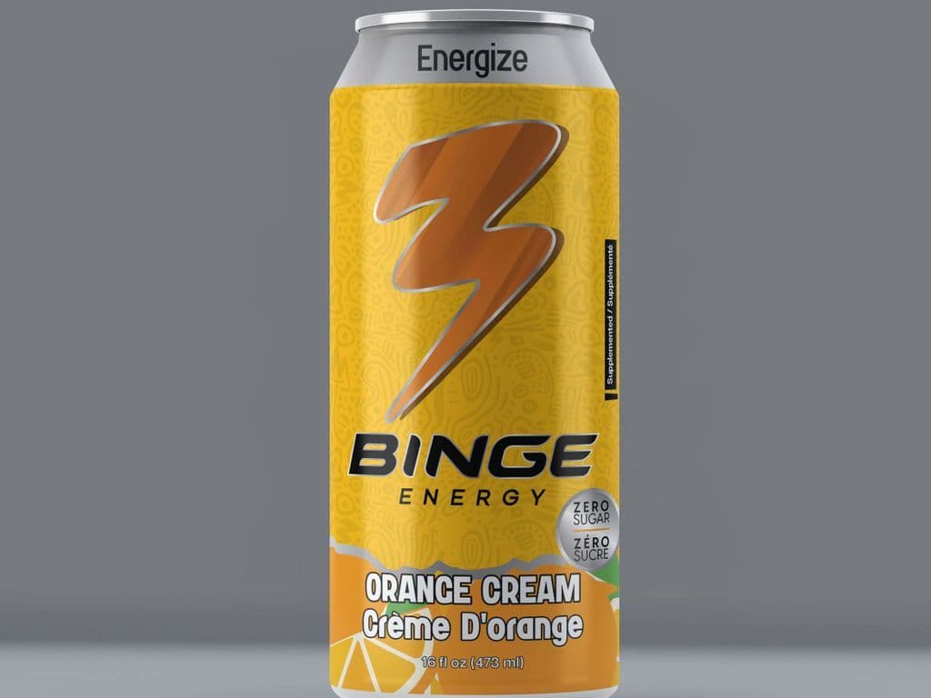 Binge Energy Drink (473ml) - Orange Cream