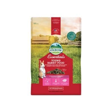 Oxbow Essentials Young Rabbit Food - All Natural Rabbit Pellets 5 lb