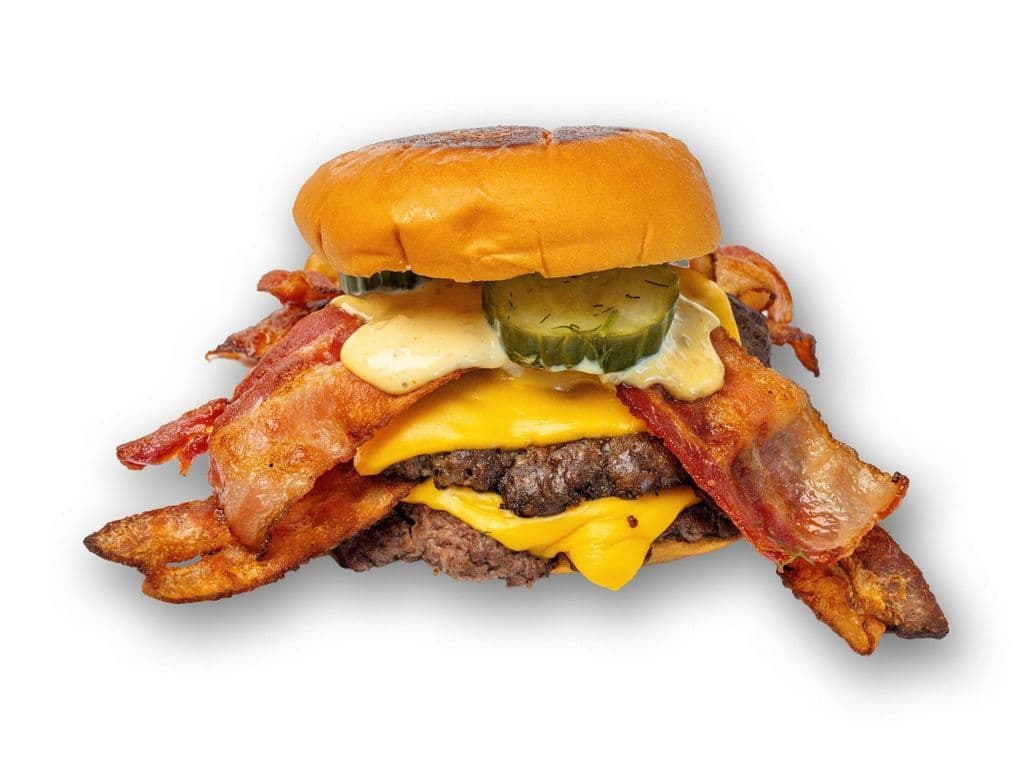 Double Bacon Double Cheeseburger