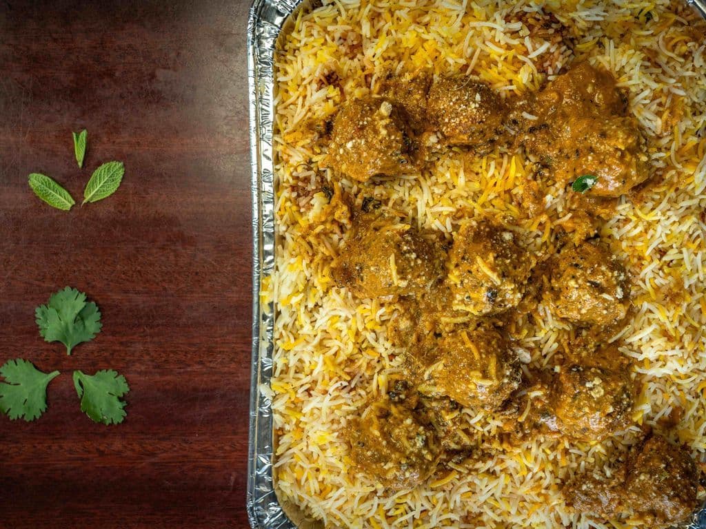 Veg Kofta Biryani (Small Tray)