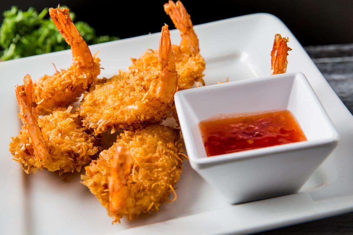 Coconut Shrimps with Sweet Chili Dip