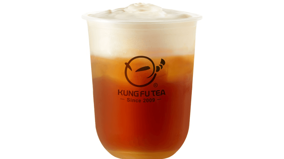 Cheese Milk Foam Black Tea