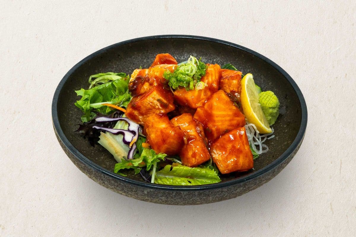 Spicy Salmon Sashimi (Spicy)