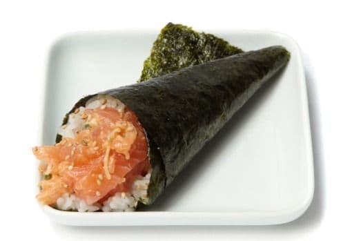 136. Spicy Salmon Cone