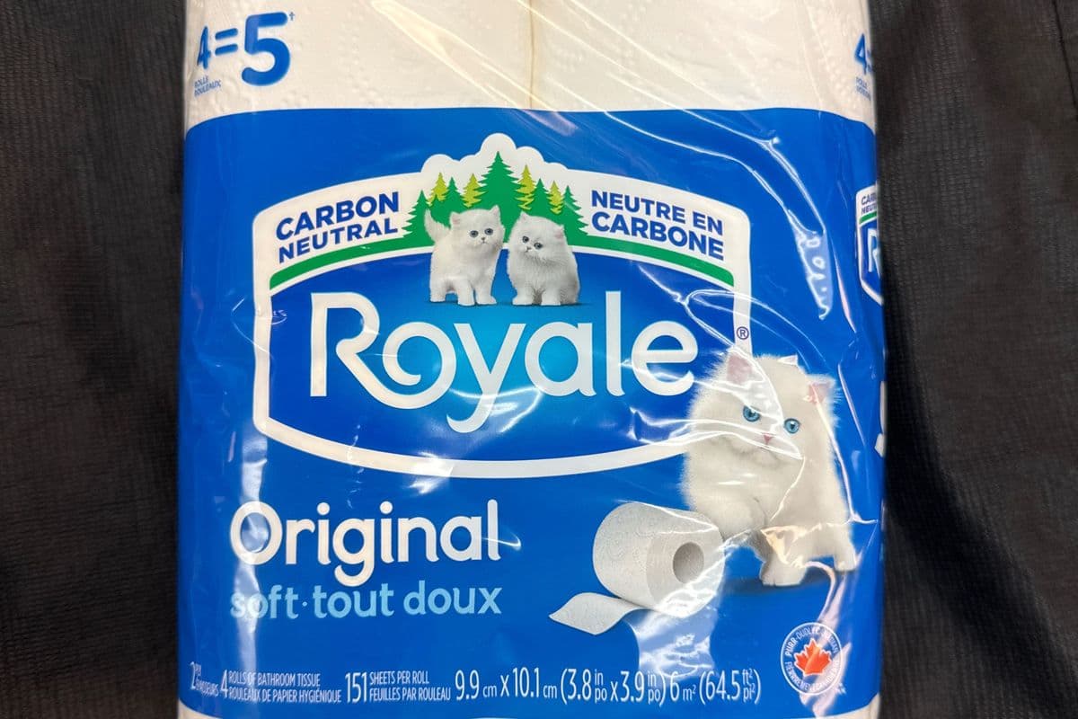 Royale Original Soft Toilet Paper 4 Rolls
