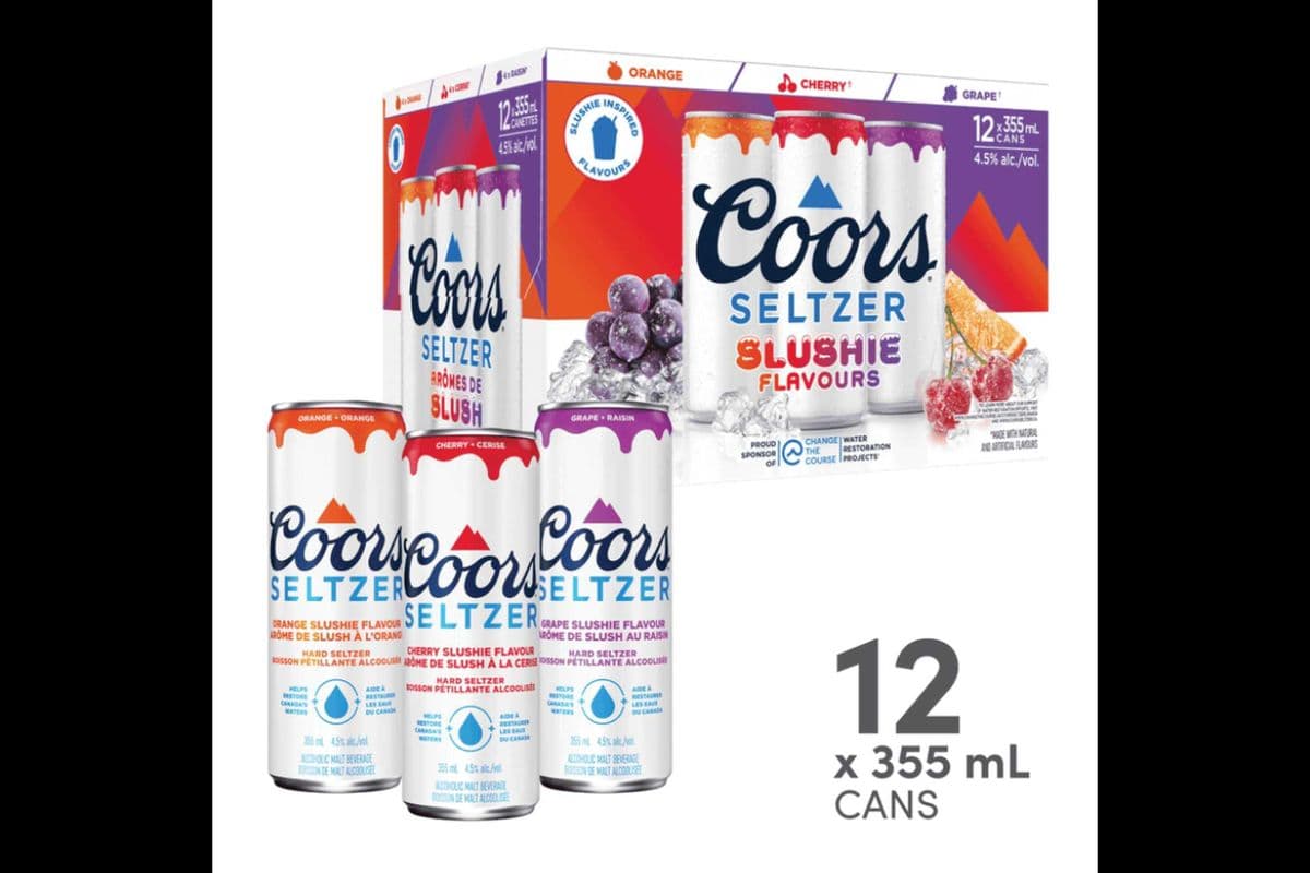 COORS SELTZER SLUSHIE (12 x 355 ml)