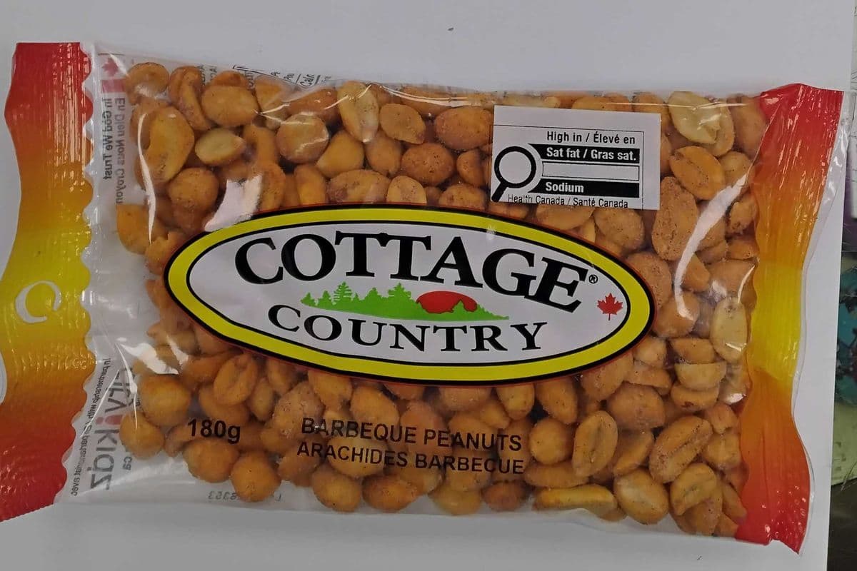 COTTAGE COUNTRY BARBEQUE PEANUTS (180g)