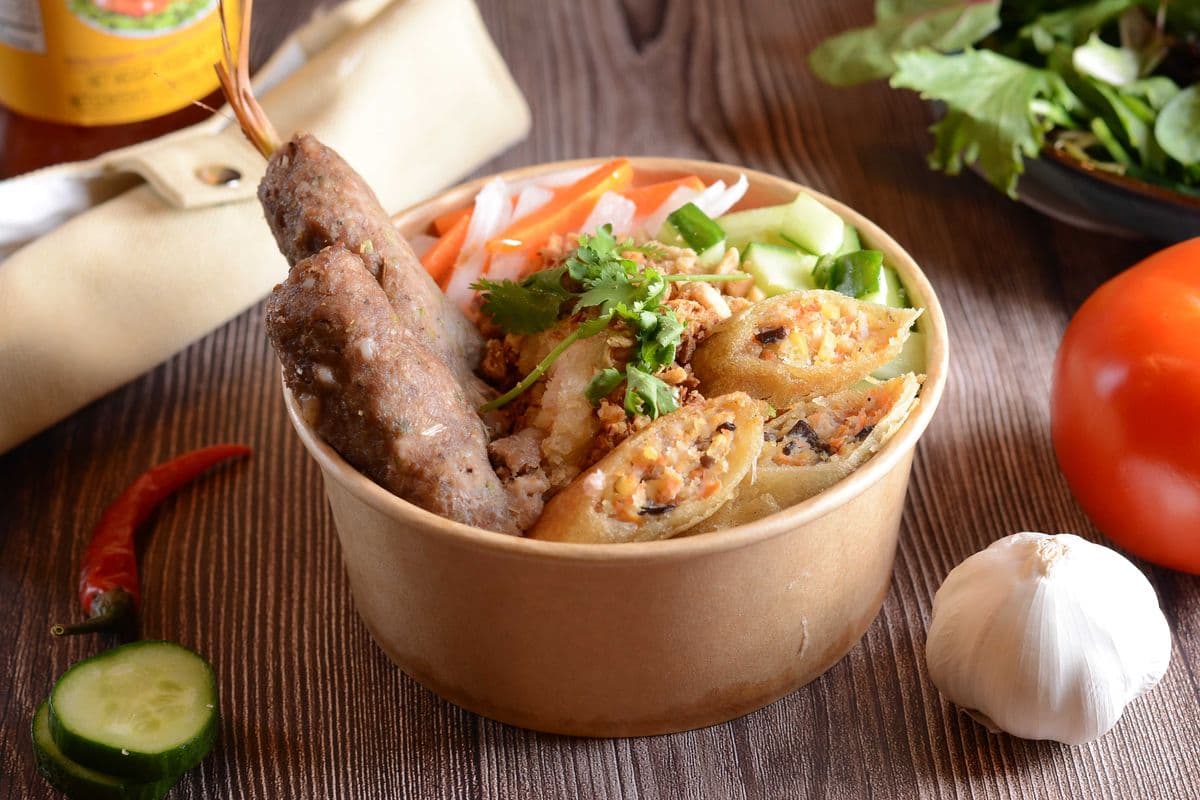 Grilled Lemongrass Beef Countryside Vermicelli Bowl
