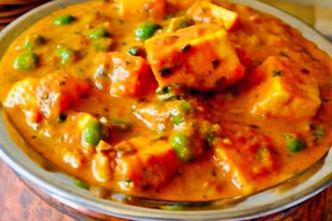Matar Paneer
