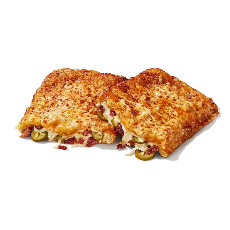 Domino’s Pizza Stuffed Cheesy Bread with Bacon & Jalapeno