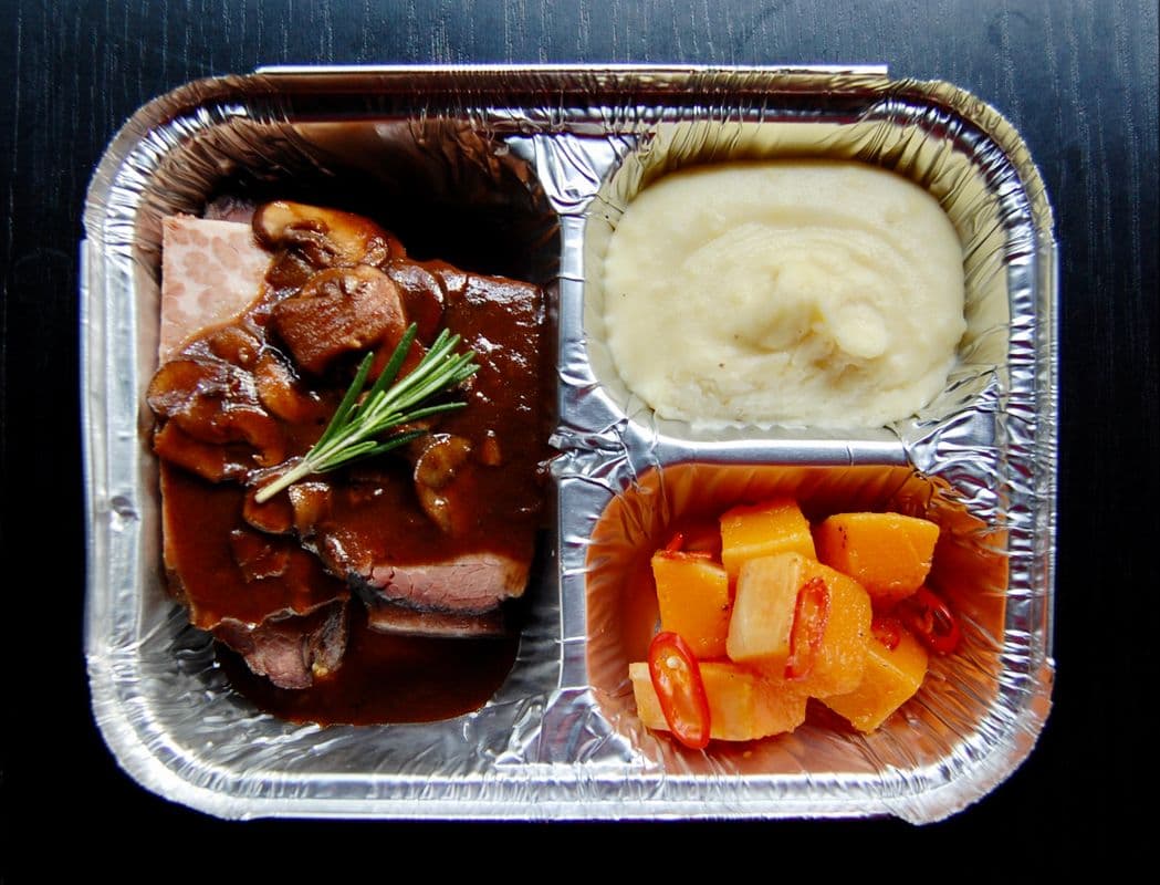 TV Dinner - Slow Roasted Brisket