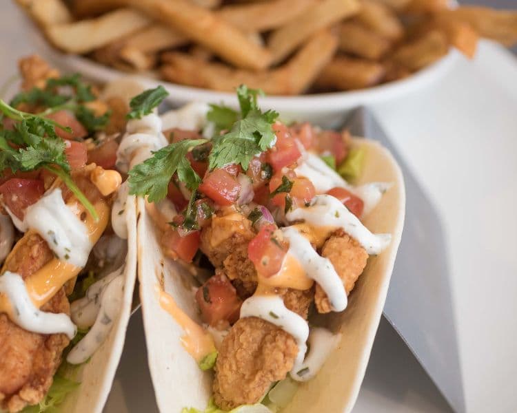Crispy Chicken Tacos