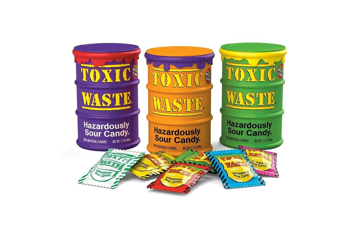 Toxic Waste Nuclear Fusion Sour Candy Drum (48g)