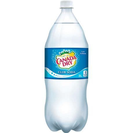 Canada Dry Club Soda Bottle (2 L)