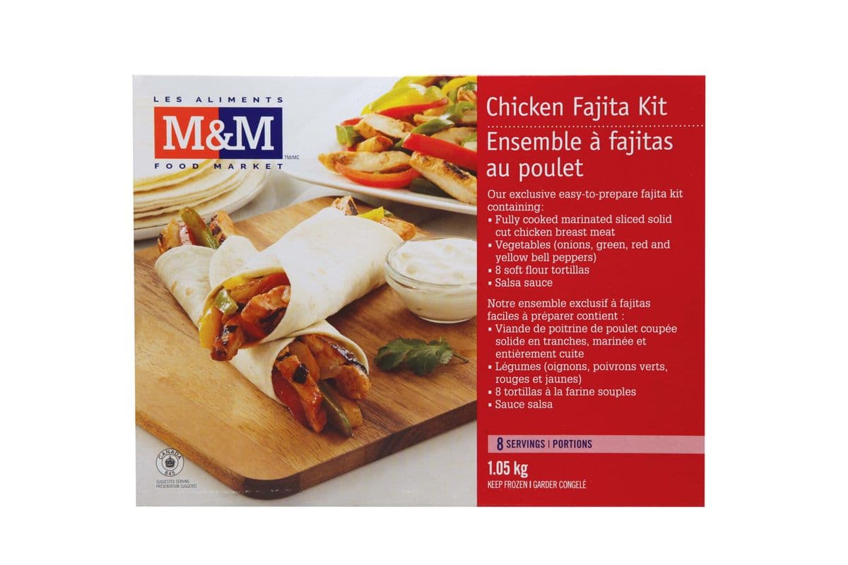 M&M Chicken Fajita Kit (1.05 kg)
