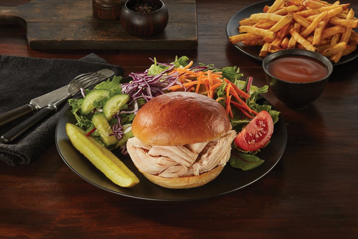 Rotisserie Chicken on a Bun