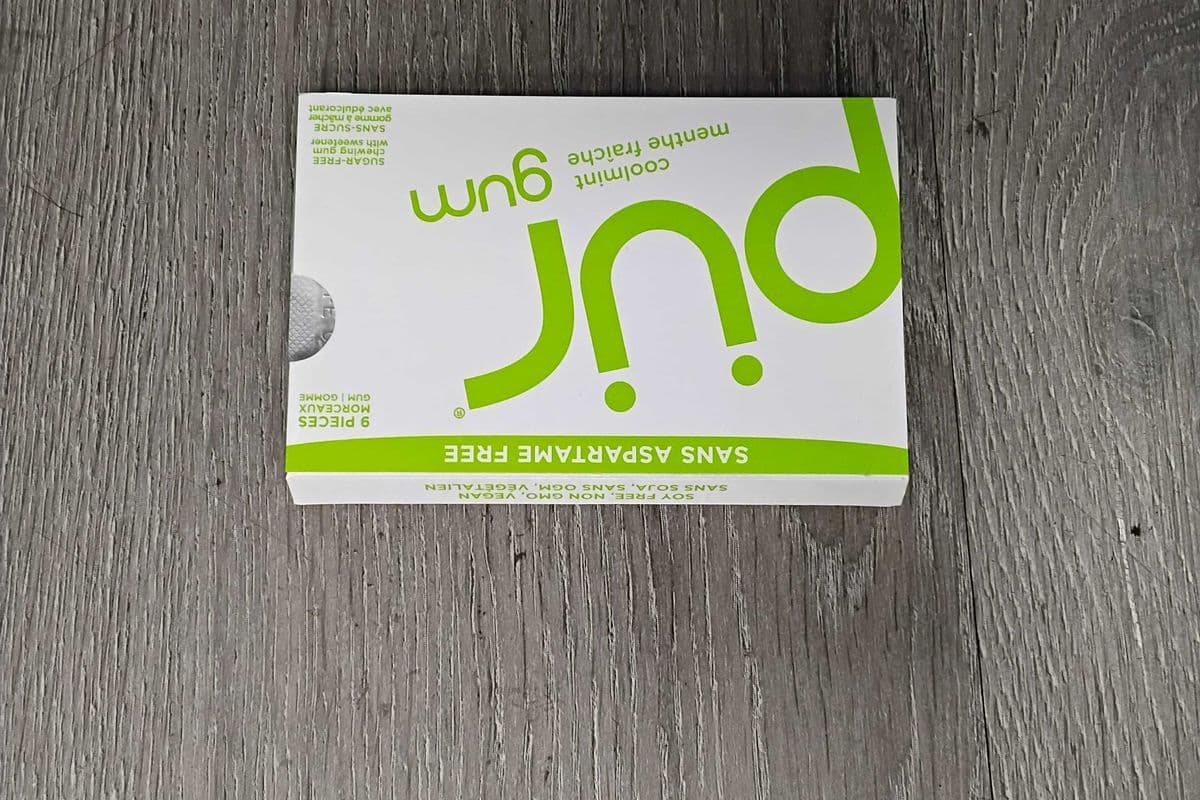 Pur coolmint gums (9 pieces )