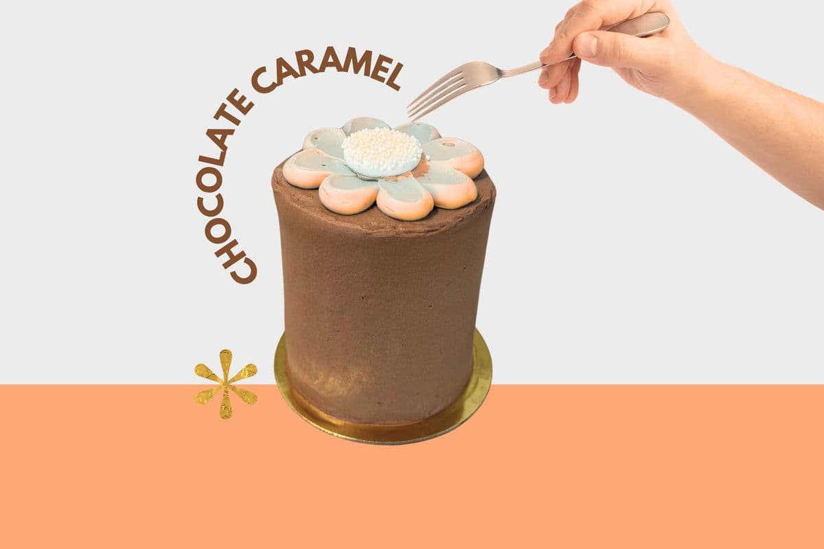 Mini Luxe Cake - Chocolate Caramel