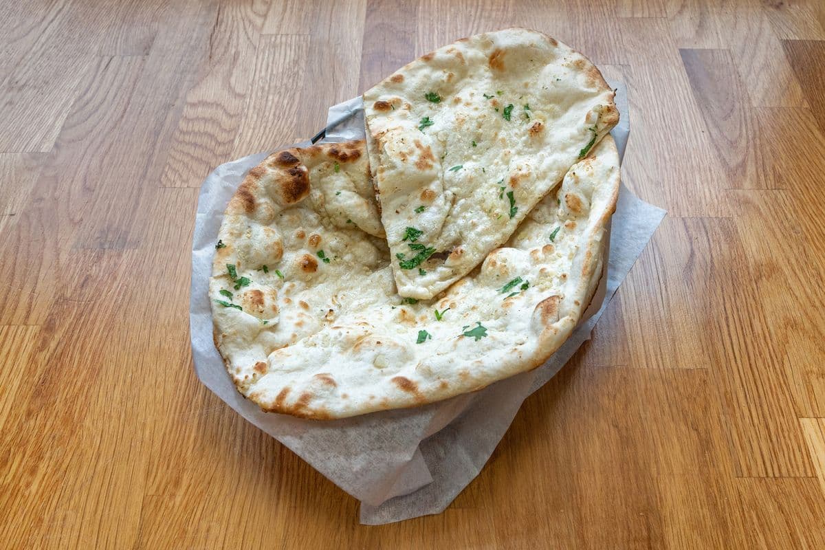 45. Garlic Naan