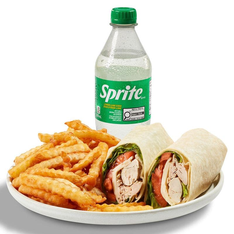 Trio wrap au poulet / Trio wrap au poulet