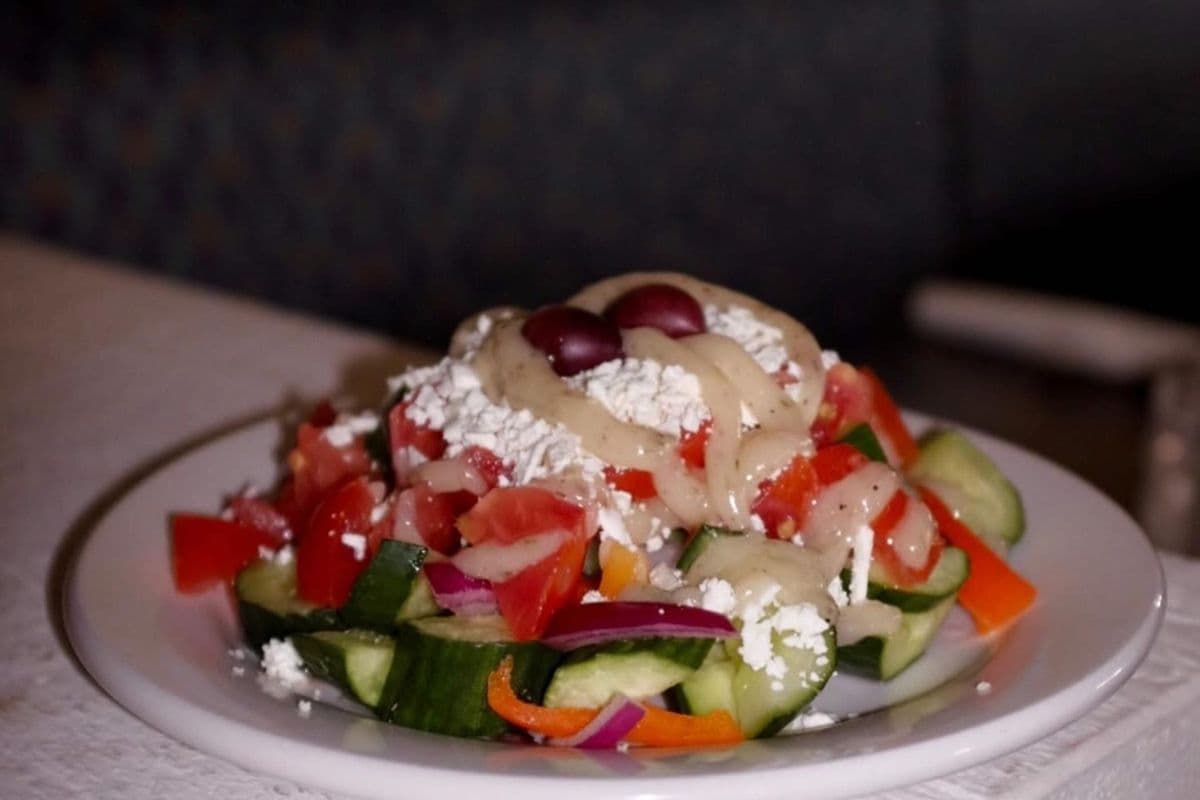 small greek salad
